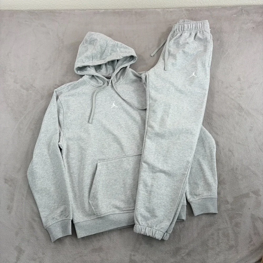 Nike Air Jordan Essential Sport Crossover Fleece Hoodie & Pants‎ Set Men Small